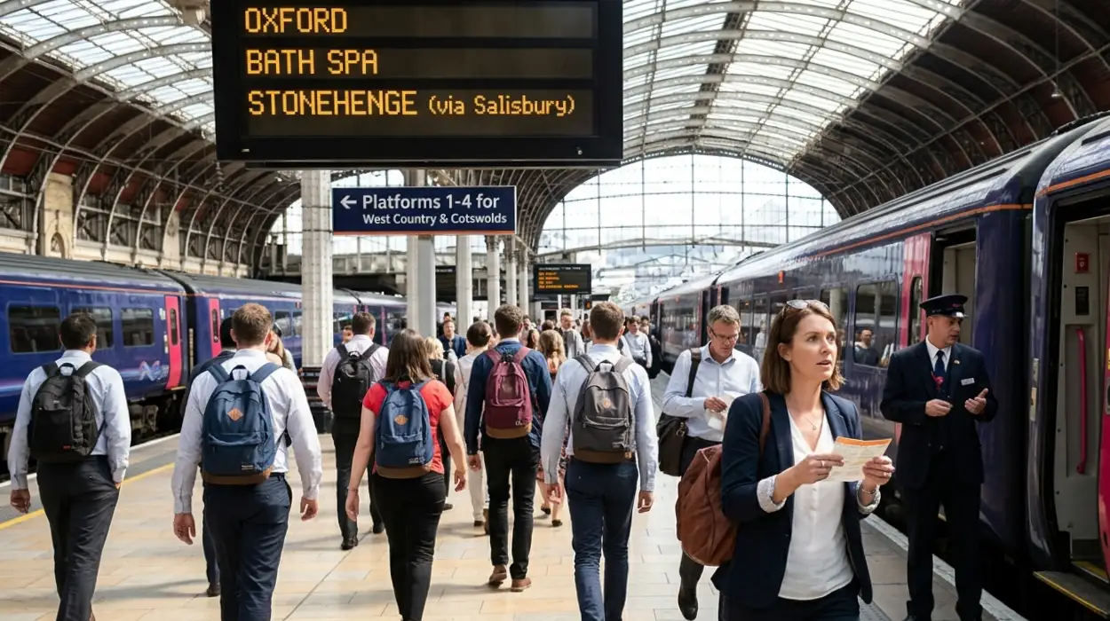 Best Trains to Stonehenge, Bath, Oxford from London