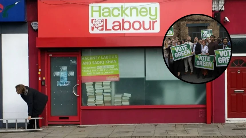 Greens Target Hackney as Labour Faces 2026 Wipeout; London