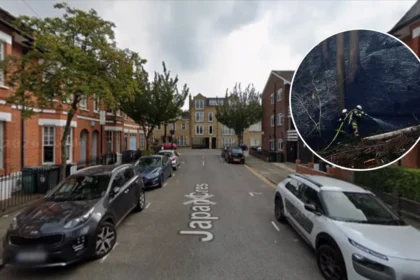 Islington Ashtray Bin Fire Forces Evacuation, Japan Crescent 2026