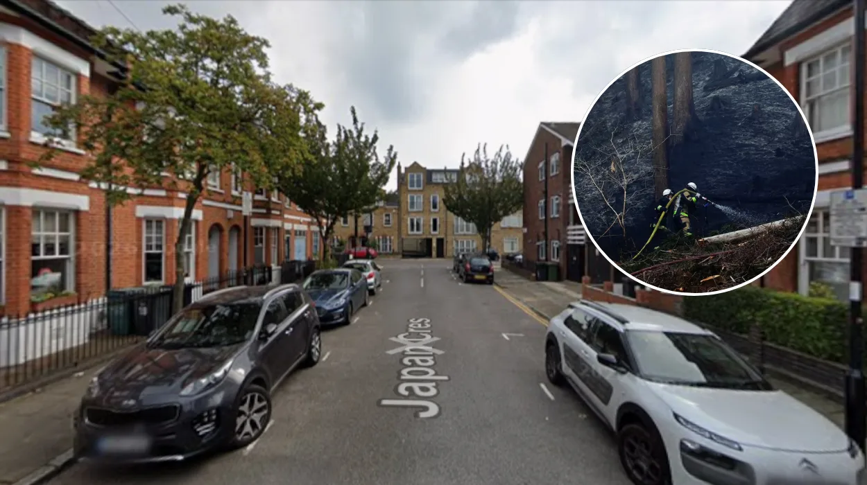 Islington Ashtray Bin Fire Forces Evacuation, Japan Crescent 2026