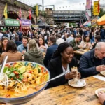 London Budget Eats: Food Halls & Cheap Spots in Camden