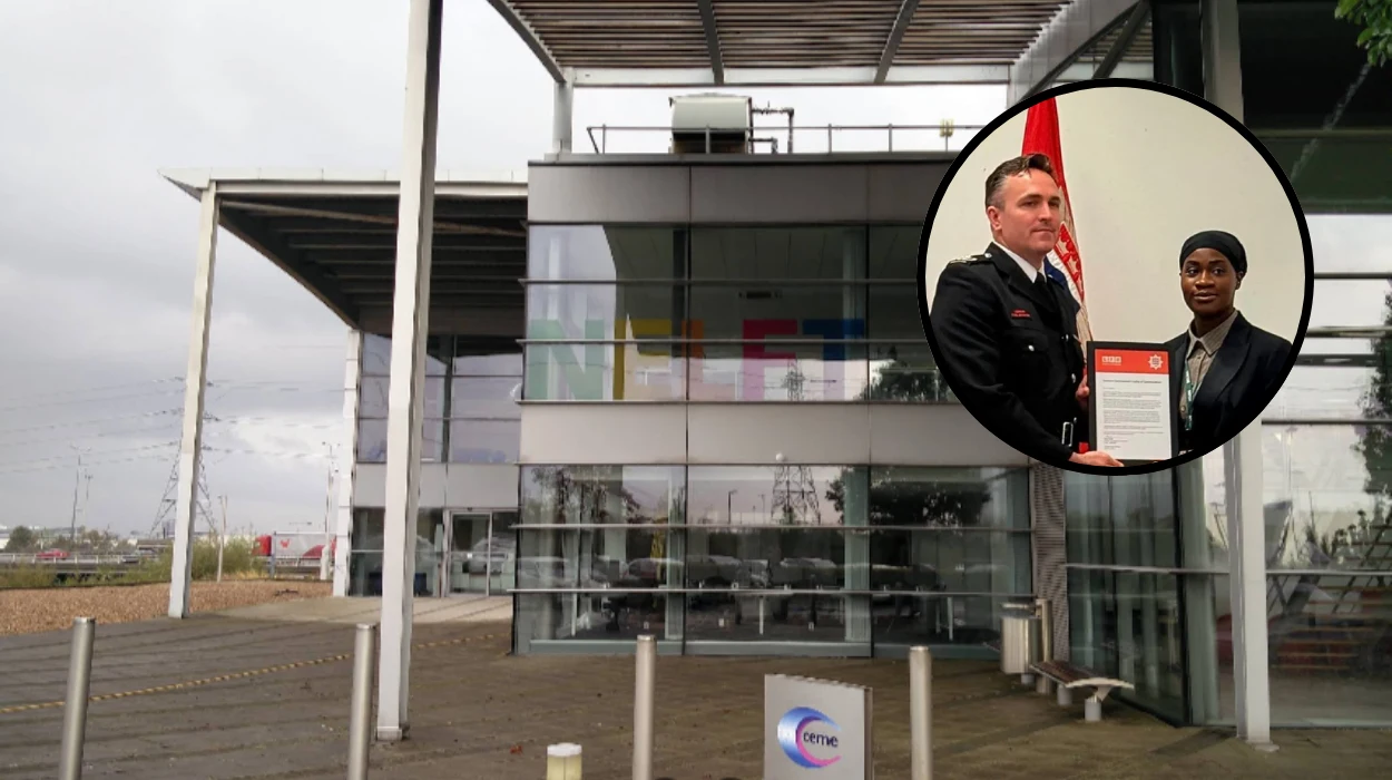 NHS Therapist Wins Fire Brigade Bravery Award, Barking 2026