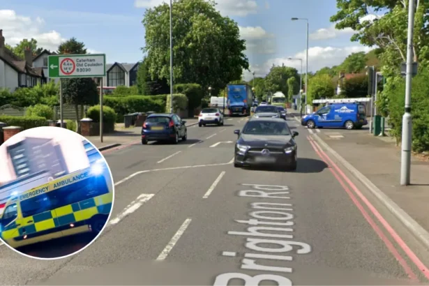 Brighton Road South Croydon Crash Two Hospitalised After Collision 2026