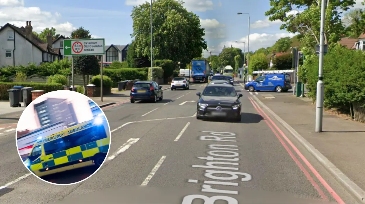 Brighton Road South Croydon Crash Two Hospitalised After Collision 2026