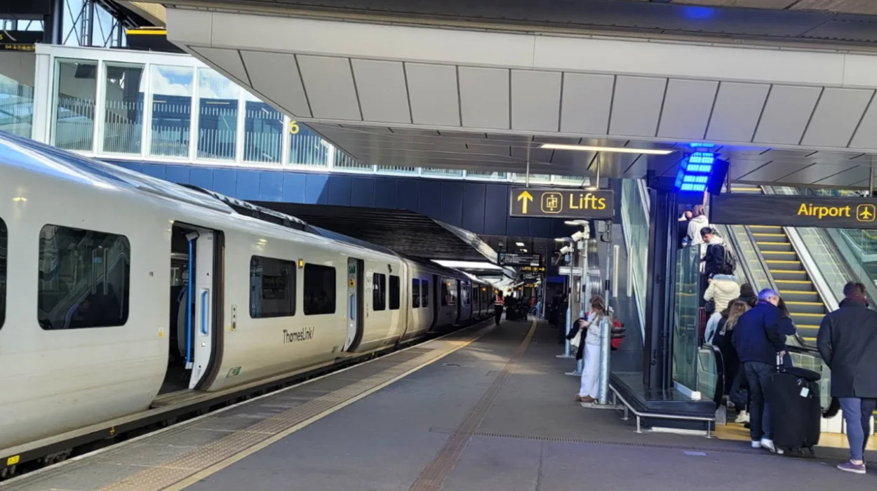 Gatwick and Brighton Trains Resume After Purley Sinkhole Repairs, London 2026