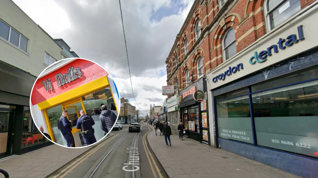 Immigration Officers Raid Vi Nails Salon Croydon 2026
