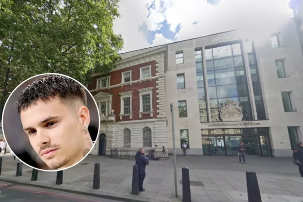 Romeo Beckham Fined Over Porsche Mobile Phone Offence Westminster 2026