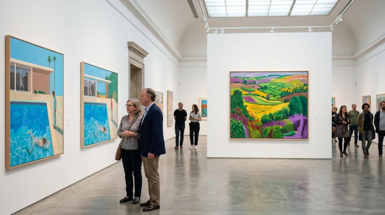 The Ultimate Guide to Iconic David Hockney Paintings in London