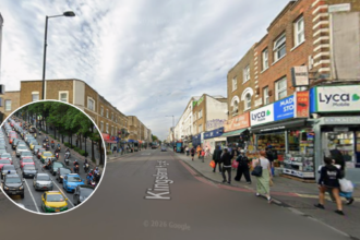 Kingsland High Street Crash Hackney Traffic Disrupted, 2026