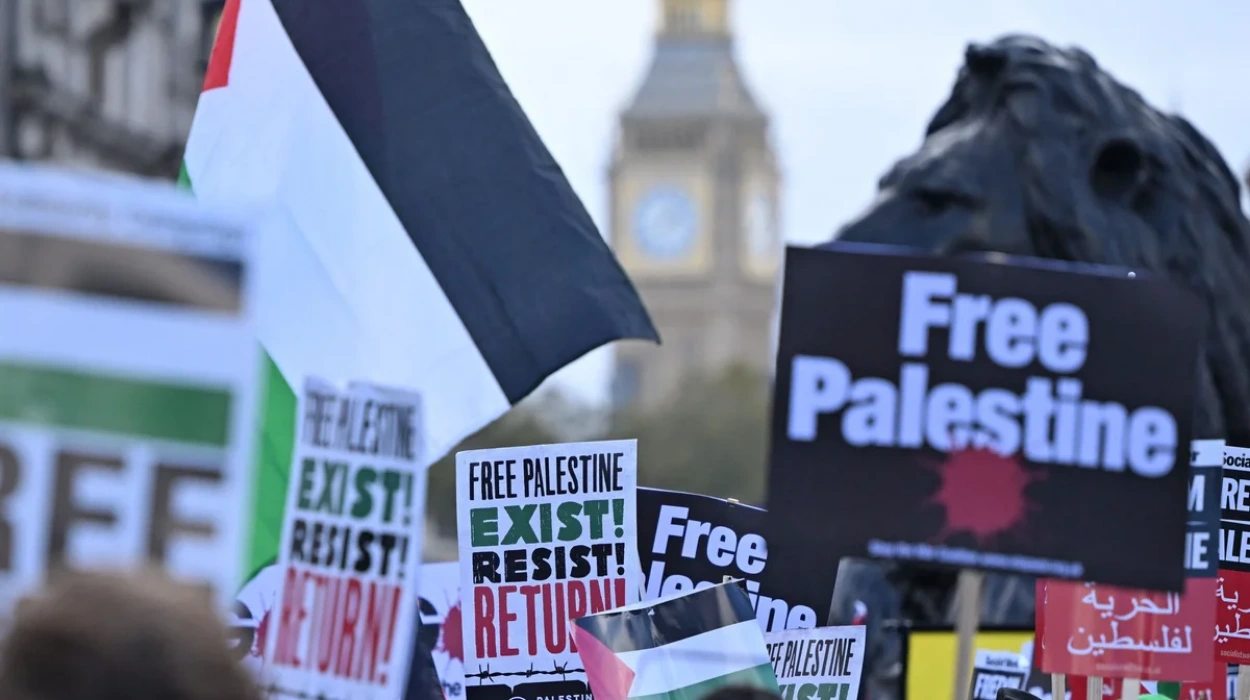Met Police Impose Restrictions on National March for Palestine, London 2026