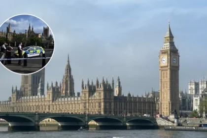 Police Boat Strikes Westminster Bridge in London 2026