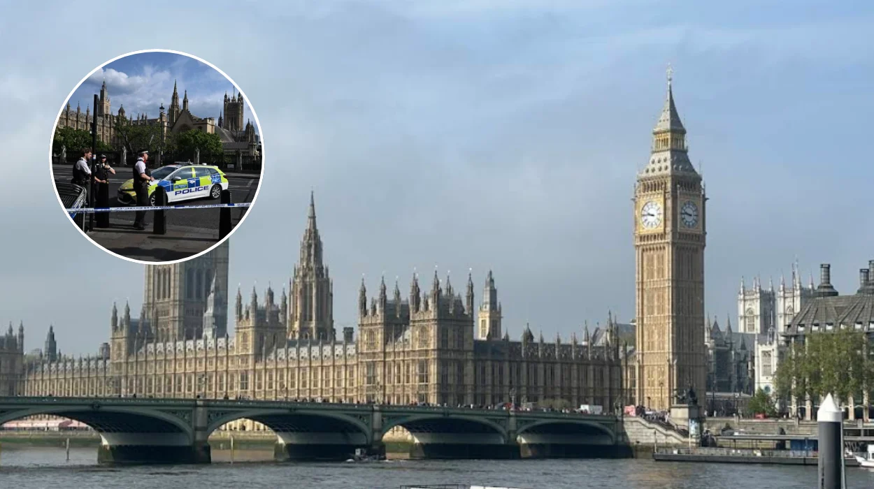 Police Boat Strikes Westminster Bridge in London 2026