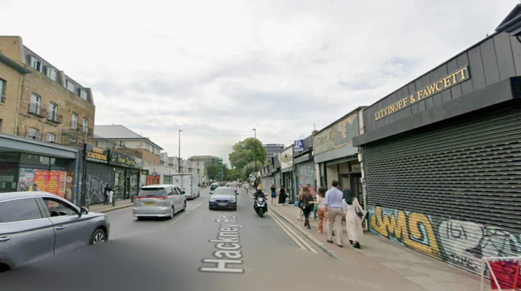 Hackney Road Shop Fire and Smoke in Shoreditch, London 2026