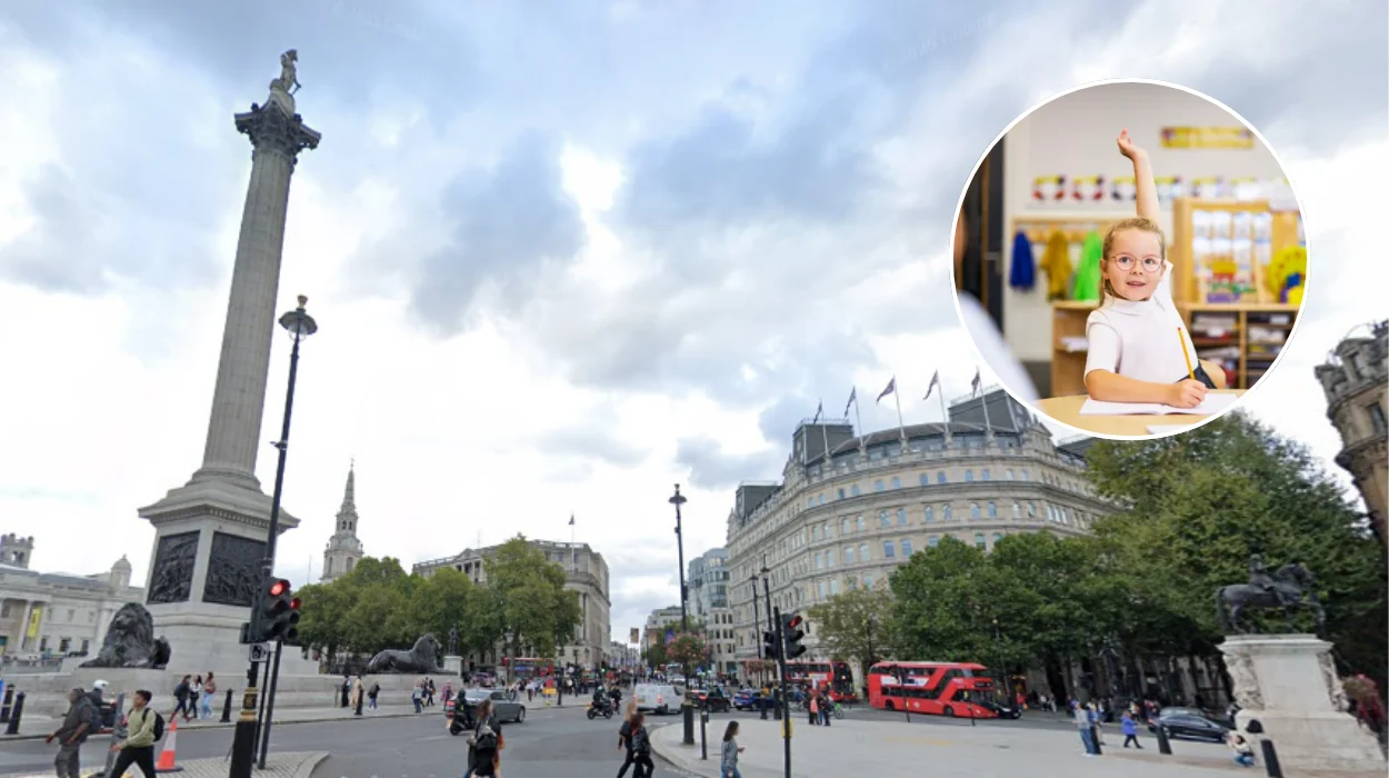 London opticians urge parents to book back-to-school children eye tests. London, 2026