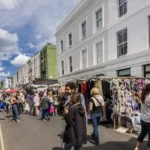 Portobello Road, Cafés and Historic Attractions in Notting Hill