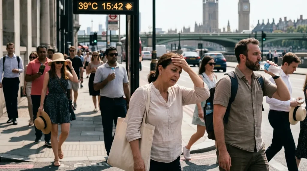 Severe Heatwave Weather Forecast and Temperature Records in London
