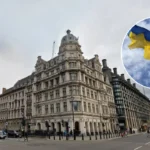UK and Moldova Parliaments Light Up for Ukraine, London 2026