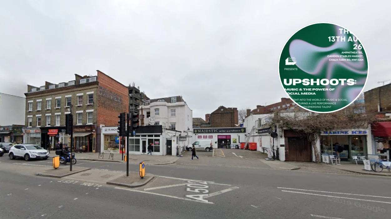 Upshoots Music and Social Media Showcase in Camden 2026