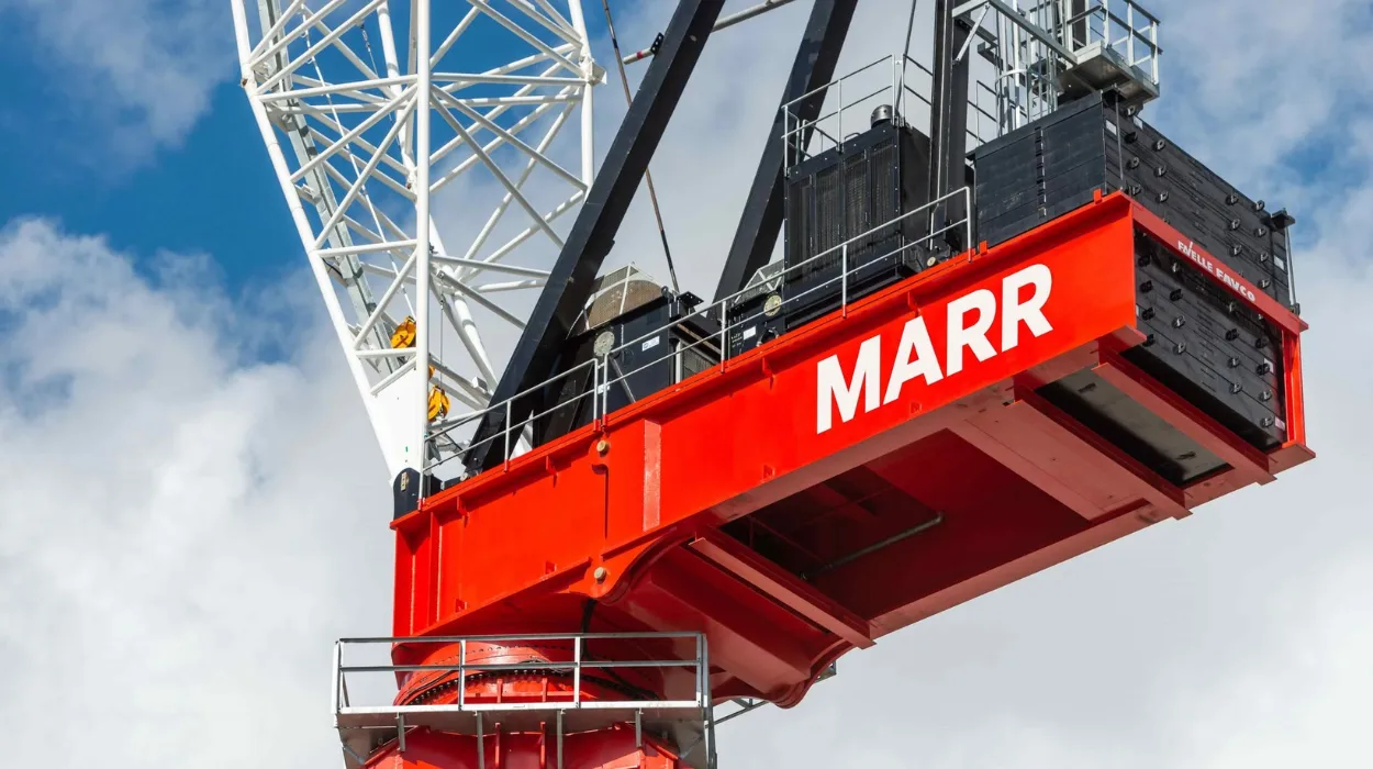 Marr Cranes Completes 100m Stack in London, 2026